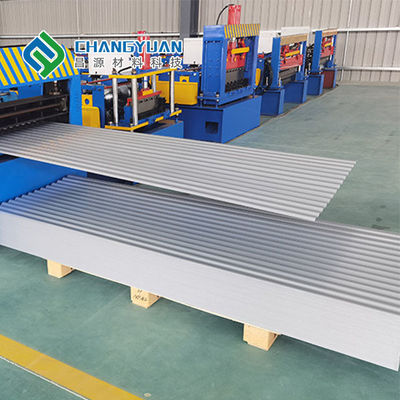 Çatı Duvarı Destek Rengi İçin Ön Boyalı Preslenmiş Metal Paneller