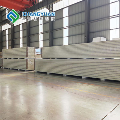 Changyuan Soğuk Hava Deposu PU Panel Yangına Dayanıklı Sandviç Panel 150/200 / 250mm