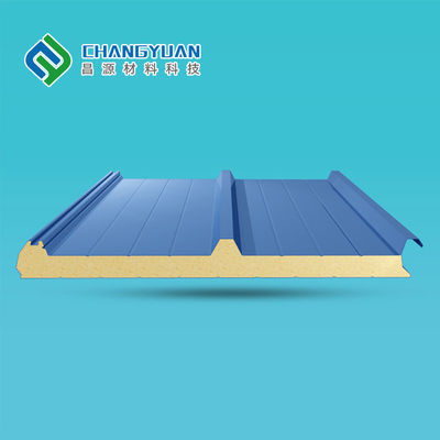 Enerji Tasarrufu PU Sandviç Çatı Paneli Sandviç Panel Poliüretan 200mm