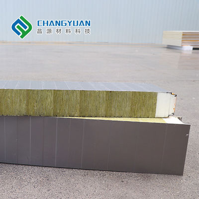 Su geçirmez PU Sandviç Duvar Paneli 200mm Dekoratif Pu Sandviç Panel