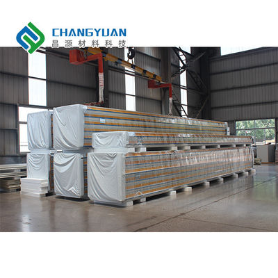 Shandongchangyuan PU Sandviç Duvar Paneli Ses Yalıtımlı Çeşitli Renk