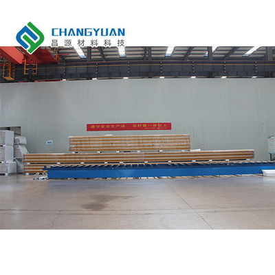 Hafif Yanmaz PU Sandviç Duvar Paneli Kalınlığı 50/75 / 100mm