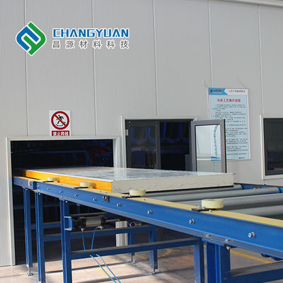 Duvarlar ve Zeminler İçin Suya Dayanıklı Soğuk Oda PU Panel Yangına Dayanıklı Sandviç Panel