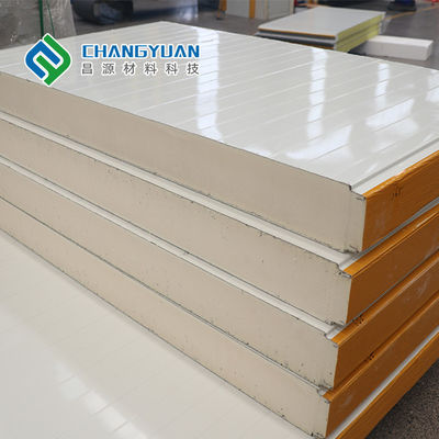 B1 / B2 Yangın Derecelendirmeli Soğuk Oda İçin Özelleştirilebilir Pu Panel