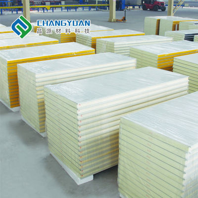 B1 / B2 Yangın Derecelendirmeli Soğuk Oda İçin Özelleştirilebilir Pu Panel
