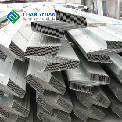 Gümüş Yapısal Çelik Profil Galvanizli Metal Şeritler GB ASTM