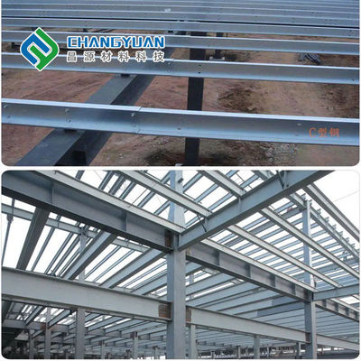 Galvanizli Yapısal Çelik Profil Özel Uzunluk JIS Standardı