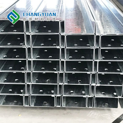 Gümüş C/Z Şekilli Yapısal Çelik Profil Galvanizli Çelik Şerit