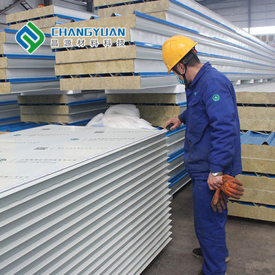 950 / 1050mm Temiz Oda Duvar Kaplaması Suya Dayanıklı Yalıtımlı Duvar Panelleri