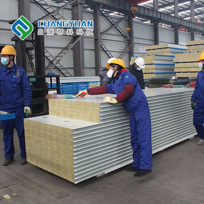 950 / 1050mm Temiz Oda Duvar Kaplaması Suya Dayanıklı Yalıtımlı Duvar Panelleri