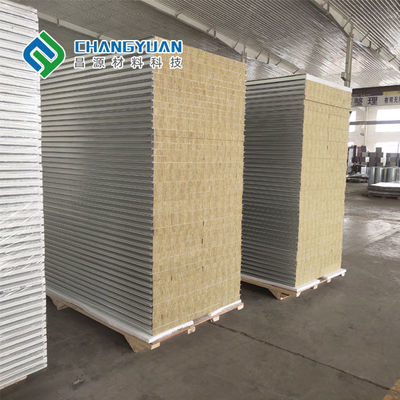 Modern Temiz Oda Duvar Paneli Yangına Dayanıklı Pu Köpük Sandviç Panel
