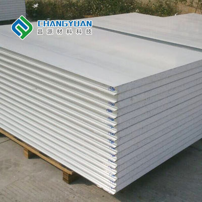 Çatı PVC / SMP / PVF yüzey için 50mm-200mm Sandviç Levha