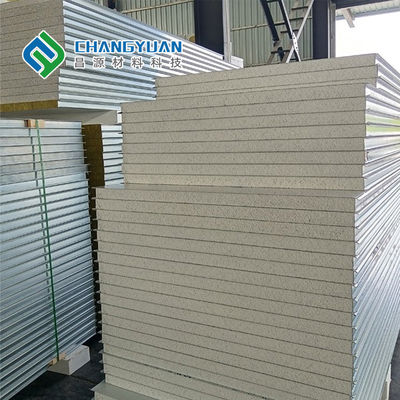 Dış duvar ve çatı için PVF SMP PVDF Kompozit Panel 50mm/75mm/100mm