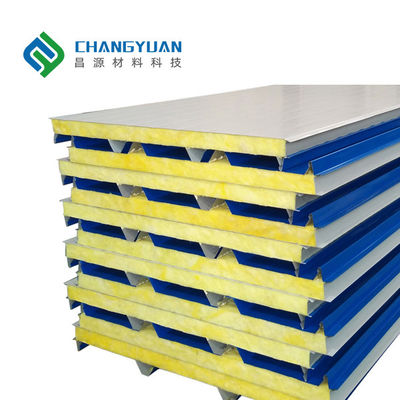 Dış Duvar İç Duvar Çatı İçin 1500mm Sandviç Panel Yangın Dayanımı