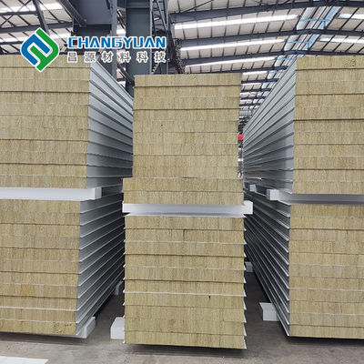 Dış Duvar İç Duvar Çatı İçin 1500mm Sandviç Panel Yangın Dayanımı