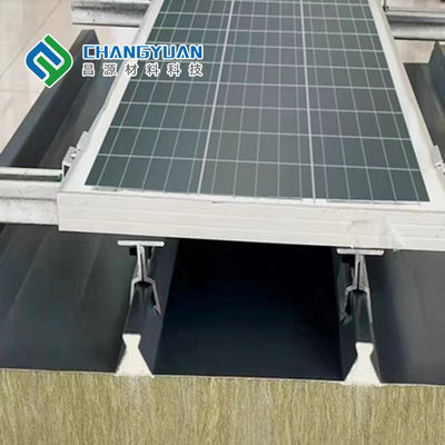 Yalıtımlı Güneş Çatı Paneli 100/150 / 200mm Kalınlık Enerji Tasarrufu