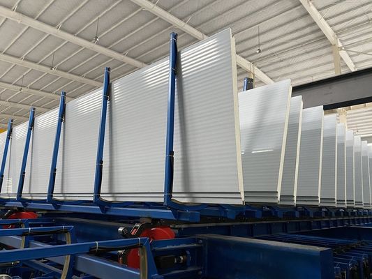 Yüksek Dayanıklılıklı Paslanmaz Çelik Taş yüzeyli Polyurethane Sandviç Duvar Paneli