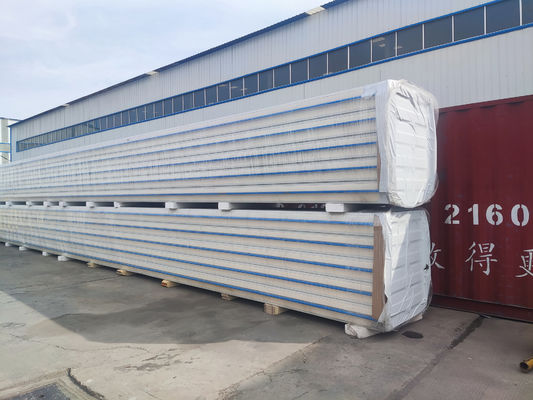Değerlendirilebilir Soğuk Depolama Paneli 100/150/200/250mm Kalınlığı Depolama Çözümleri İçin