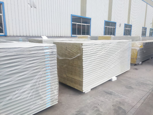Su geçirmez temiz oda duvar paneli özelleştirilebilir kalınlığı 50/75/100mm ile