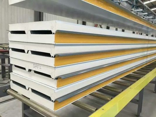 50/100/150/200mm PU Çatı Paneli Su İzolasyonu Ses Izolasyonu