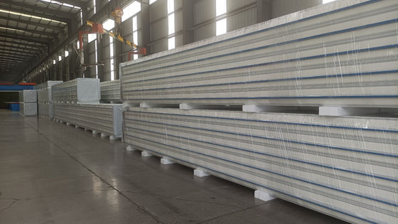 930-1130 mm aralığı ile sertifikalı yangın derecesi soğuk oda paneli