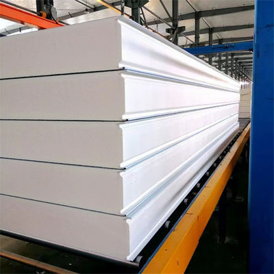 Ateş geçirmez B1/B2 Polyurethane soğuk oda paneli yalıtımlı güvenli güvenli depolama için