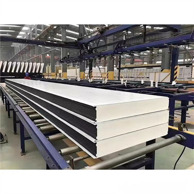 Özelleştirilebilir Polyurethane Soğuk Oda PU Paneli Su geçirmez Yüzey Tedavisi