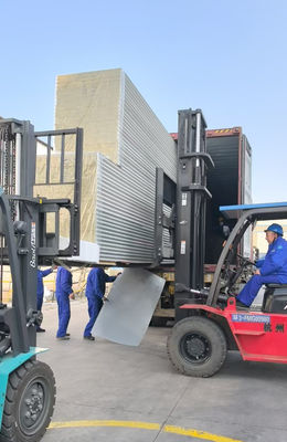 Soğuk oda için 50mm Anti korozyon ısı yalıtımlı Sandviç Duvar Paneli