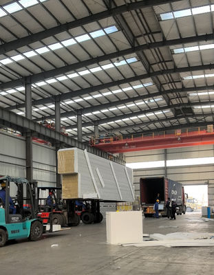Hafif Eco dostu Ses geçirmez Polyurethane Sandviç Duvar Paneli
