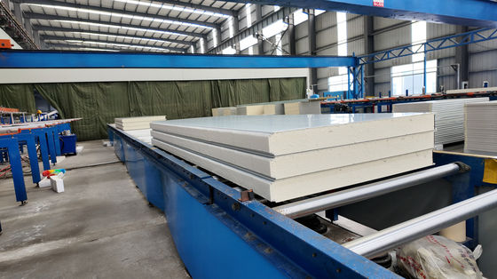 Ateş geçirmez B1/B2 Polyurethane soğuk oda paneli yalıtımlı güvenli güvenli depolama için