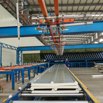 Yapılandırılabilir Polyurethane Sandviç Çatı Paneli Tipi Çatı Uygulamaları için Mükemmel