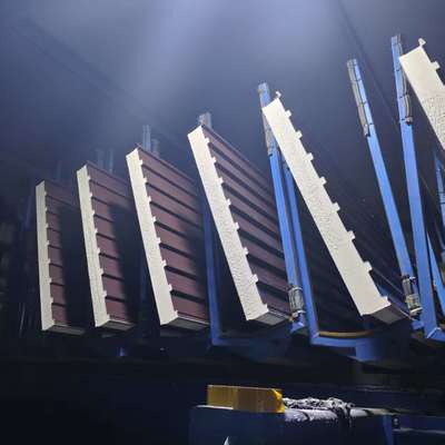 Al-Mg-Mn Alaşımlı Greatwall Çatı Paneli, 45/65/95mm Kalınlık, 950mm Genişlik ve 50 Yıl Ömür