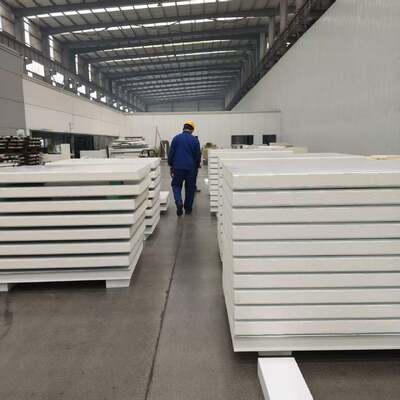 Yüksek Temizlik Çevreleri için Özelleştirilebilir Kalınlıkta Yangın geçirmez ve Su geçirmez Temiz Oda Sandviç Paneli