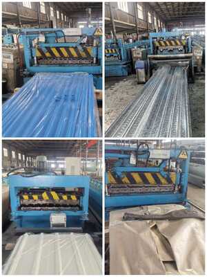 Yüksek Korozyon Direnci Oluklu Metal Döşeme, 500 Kg/m²'ye Kadar Yük Kapasitesi ve 0.7mm ila 1.5mm Kalınlıkta Yapısal Destek İçin