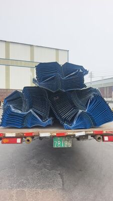 Yüksek Yük Kapasiteli Galvanizli Çelik Oluklu Metal Döşeme ve 6000 mm'ye Kadar Özel Uzunluklar