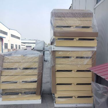 İzole edilmiş polyurethane panelleri PU yalıtımlı panel panel sandviç pu sandviç pu panel dekoratif pu sandviç panel