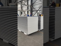 Isı yalıtımı ve ısı yalıtımı preslenmiş çelik paneller